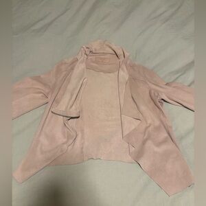 Blank NYC Women's Blush Open Front Jacket